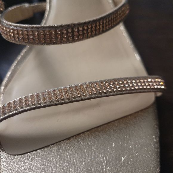 Dream Pairs Women's Sandals in Glittery Tan - Picture 11 of 12